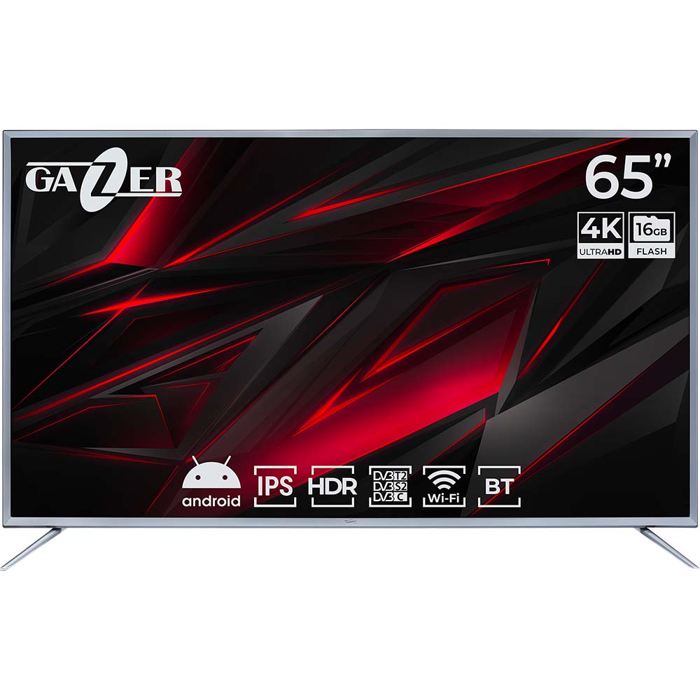 Телевізор GAZER TV65-US2G Діагональ 65" (165 см)