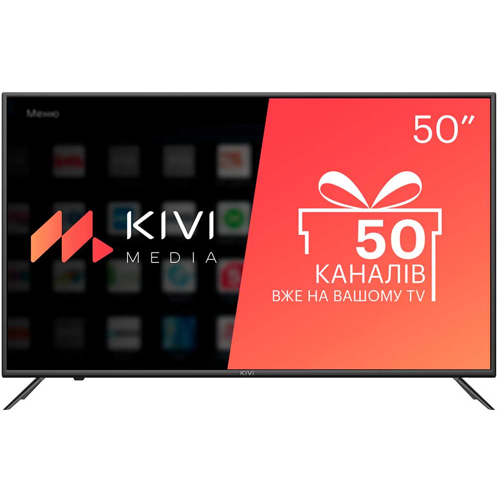 Телевизор KIVI 50U710KB Диагональ 50" (127 см)