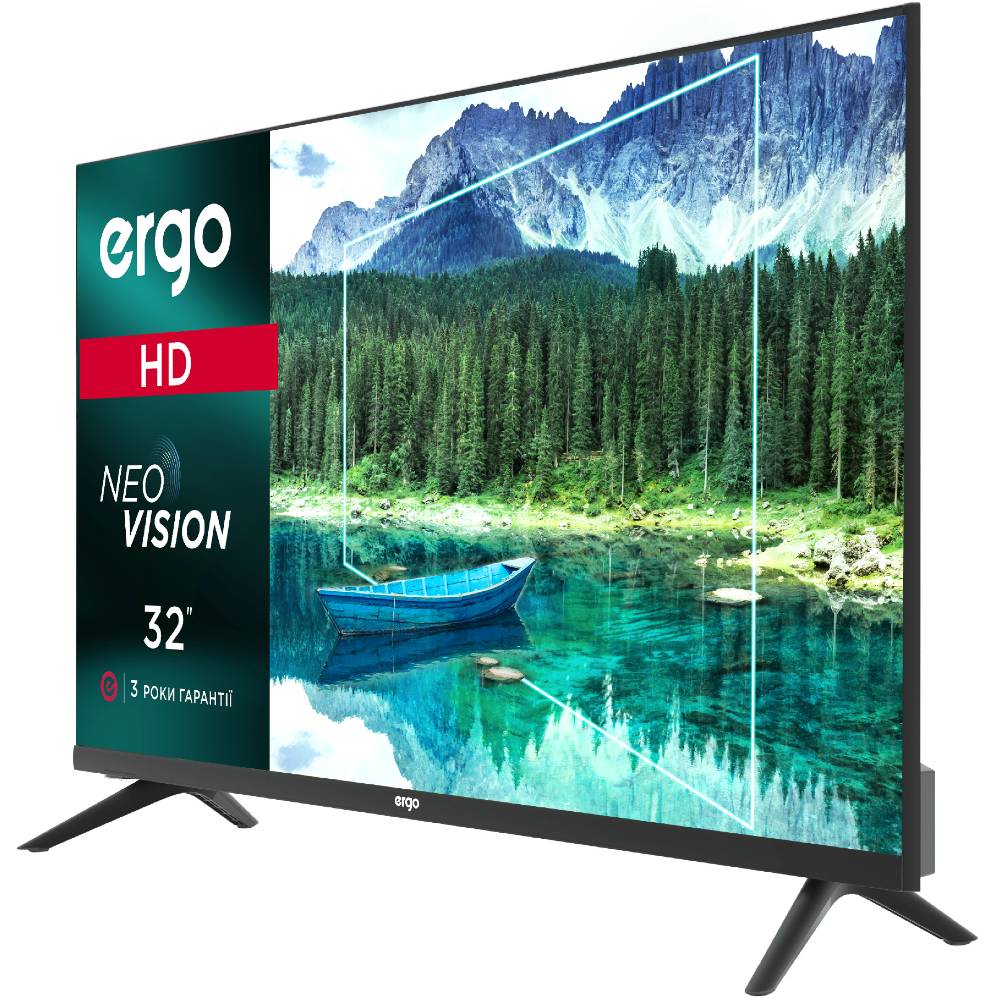 Телевизор ERGO 32DHT6000 Формат экрана широкоэкранный (16:9) 