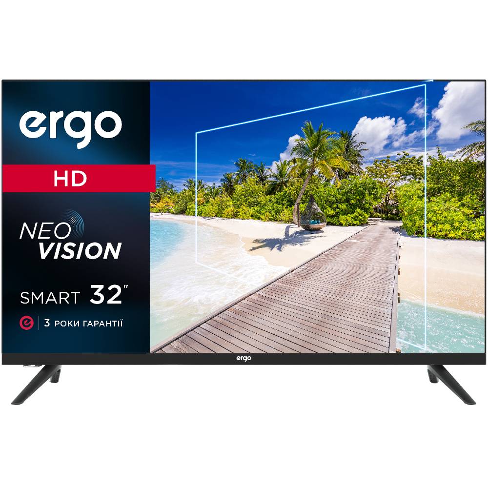 Телевизор ERGO 32DHS6000 Разрешение 1366 х 768 (WXGA)