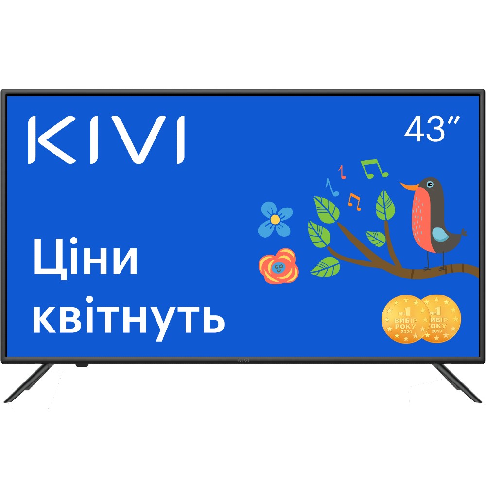 Телевізор KIVI 43U600KD Роздільна здатність 3840 x 2160 (4K UHD)