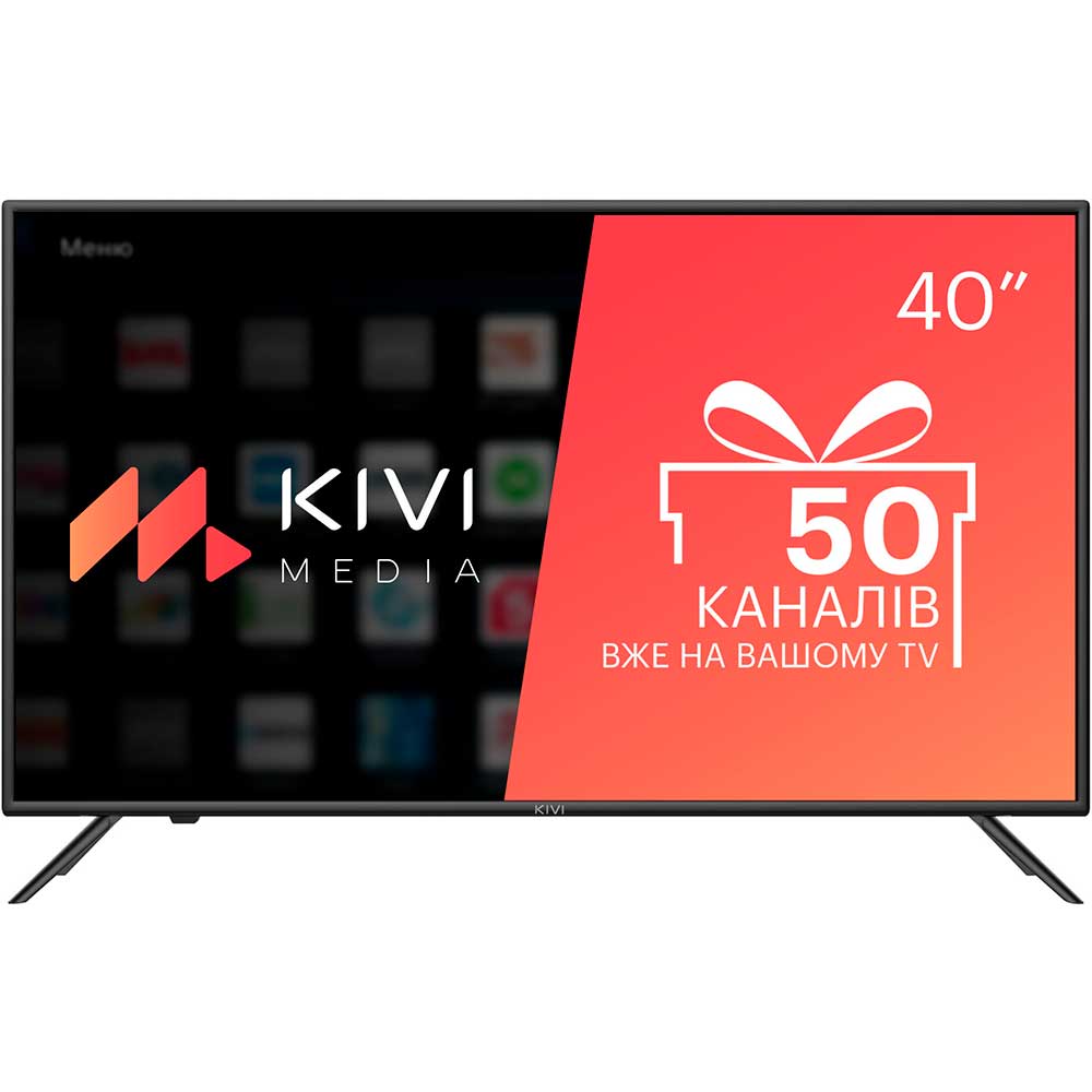 Телевізор KIVI 40U710KB (Google ATV) Діагональ 40" (101 см)