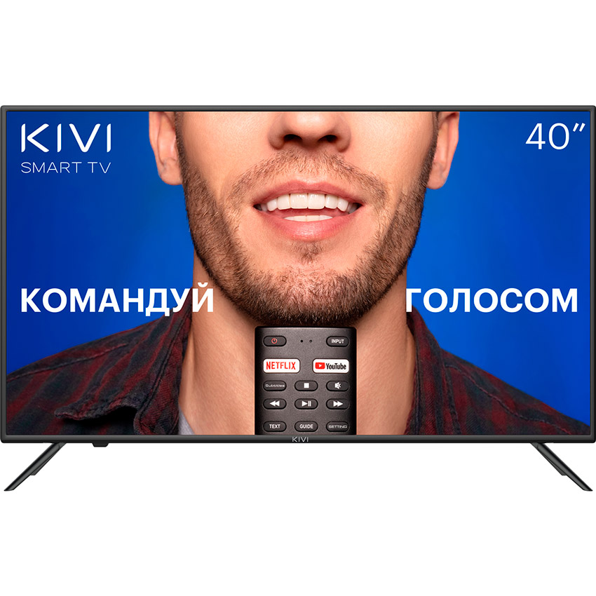 Телевізор KIVI 40U710KB (Google ATV) Роздільна здатність 3840 x 2160 (4K UHD)