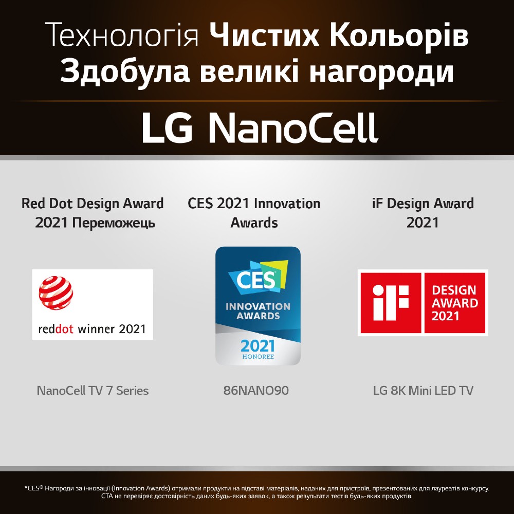 В Україні Телевізор LG 75NANO756PA