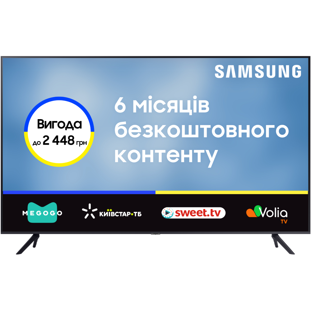 Телевізор SAMSUNG UE43AU7100UXUA