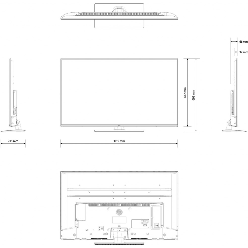 Зовнішній вигляд Телевізор NOKIA Smart TV 5000A