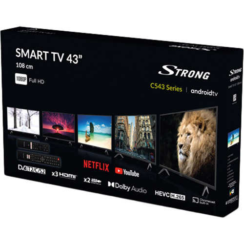 Телевизор STRONG SRT43FC5433 Smart TV со Smart TV