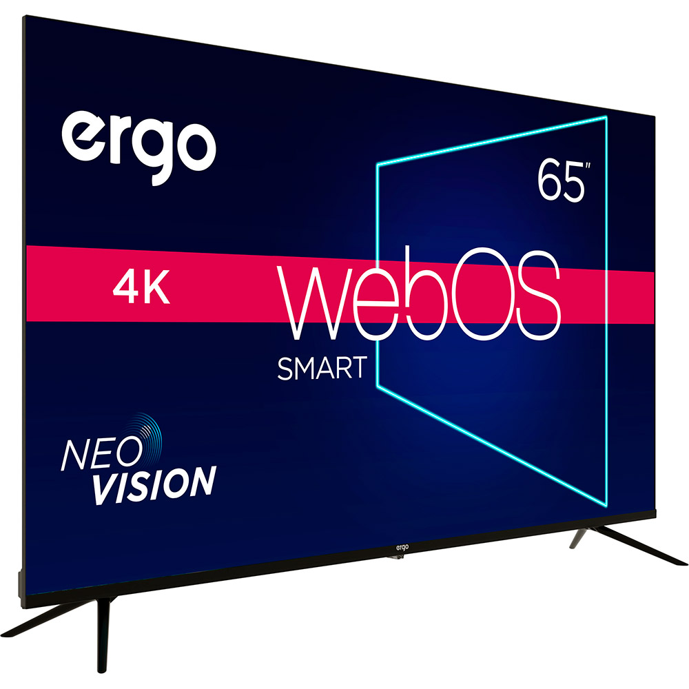 Телевізор ERGO 65WUS9000 Роздільна здатність 3840 x 2160 (4K UHD)