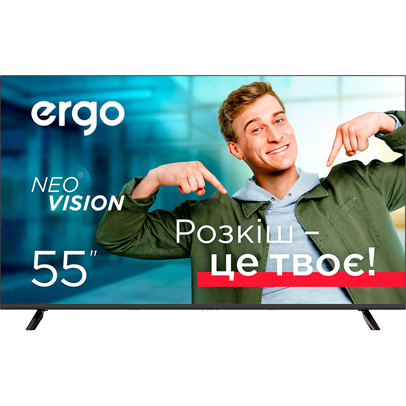 Телевізор ERGO 55DUS6000 Діагональ 55" (140 см)