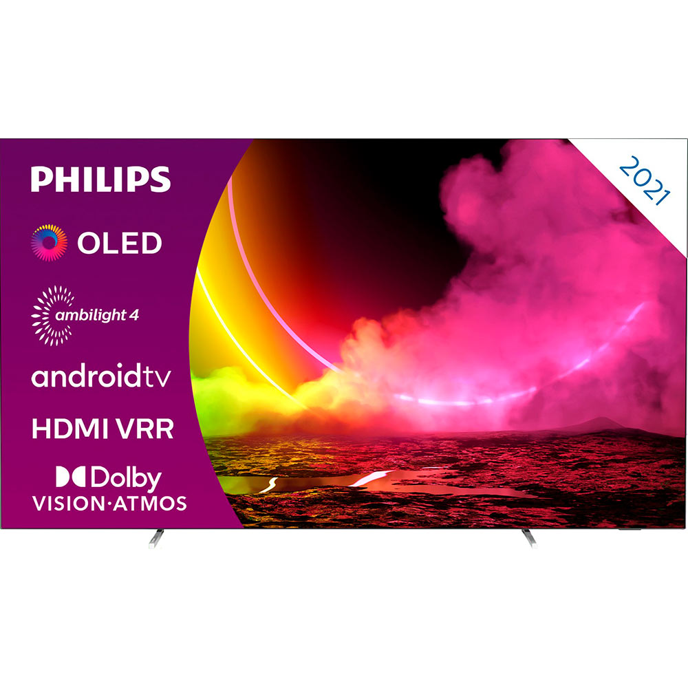 Телевізор PHILIPS 55OLED806/12 Smart TV зі Smart TV