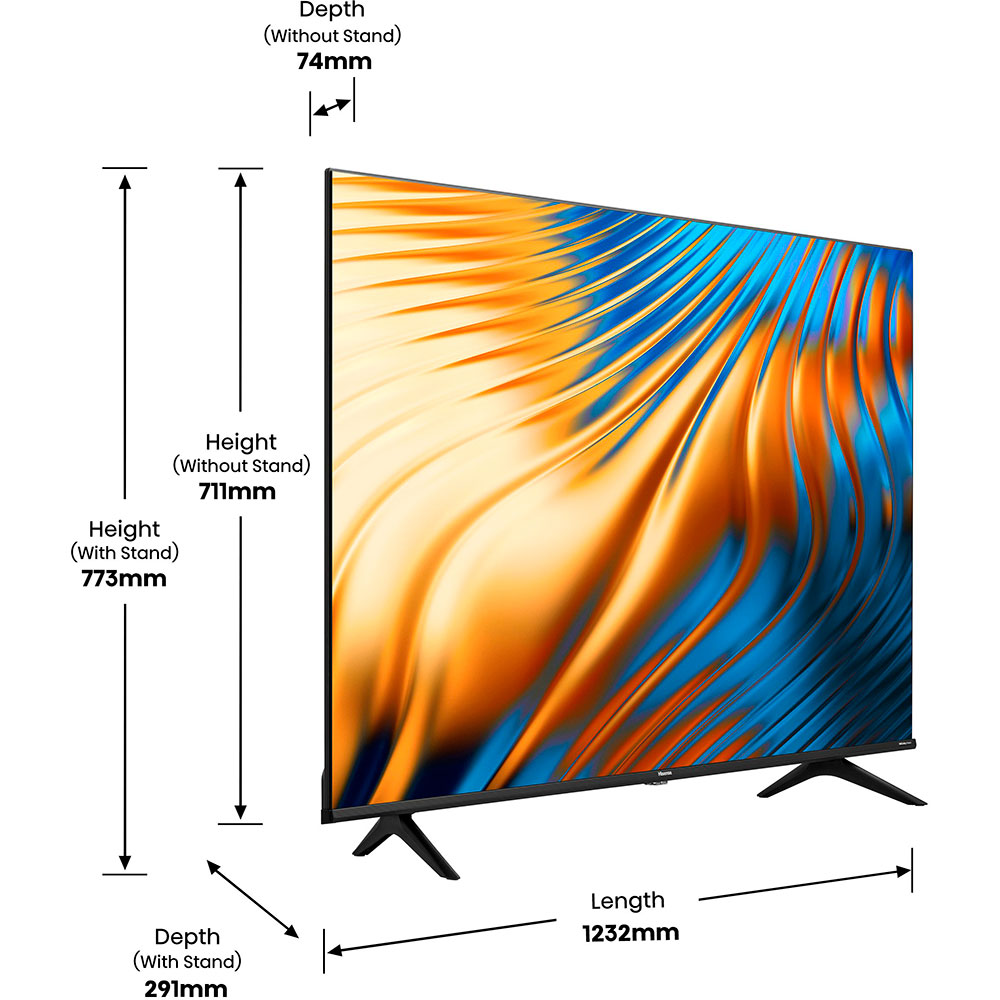 Зображення Телевізор HISENSE 55A6BG