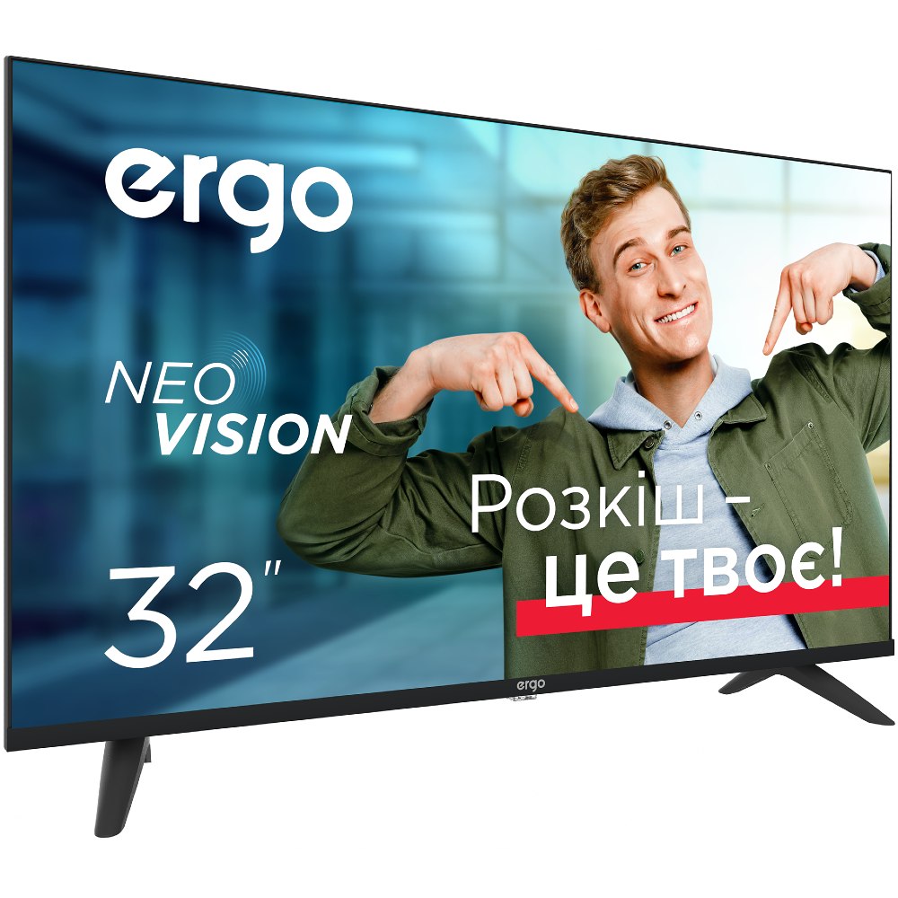 Телевізор ERGO 32WHS8500 Smart TV зі Smart TV