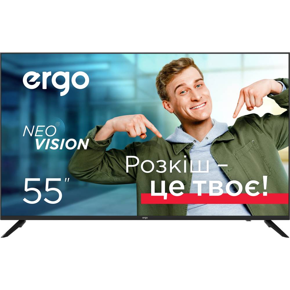 Телевізор ERGO 55WUS9100 Діагональ 55" (140 см)