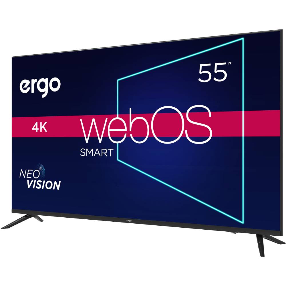 Телевізор ERGO 55WUS9100 Роздільна здатність 3840 x 2160 (4K UHD)