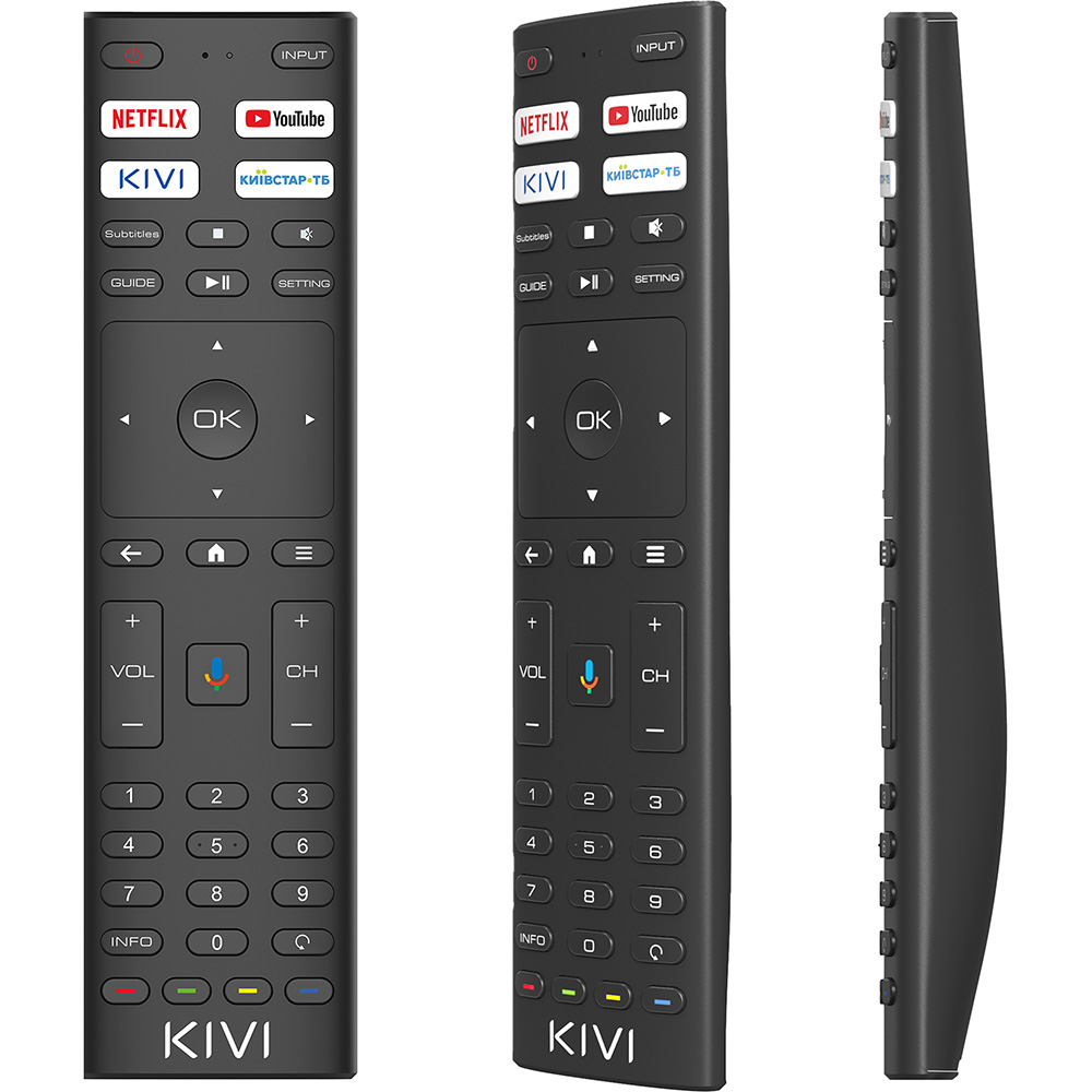 Зовнішній вигляд ТБ KIVI 43U740NB