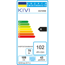 ТБ KIVI 43U740NB