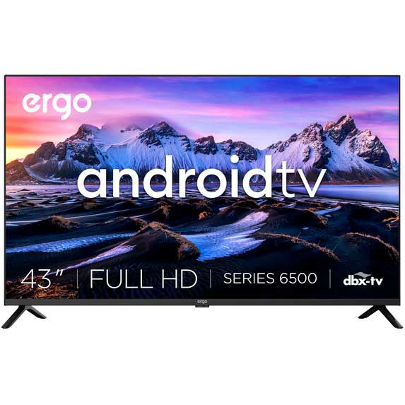 Телевізор ERGO 43GFS6500 Діагональ 43" (109 см)