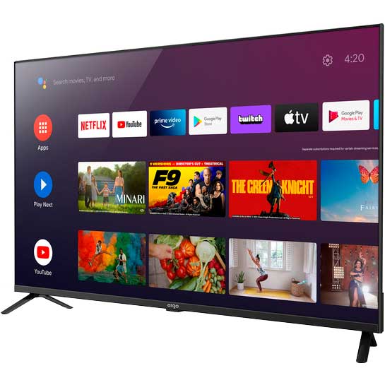 Телевізор ERGO 43GFS6500 Smart TV зі Smart TV