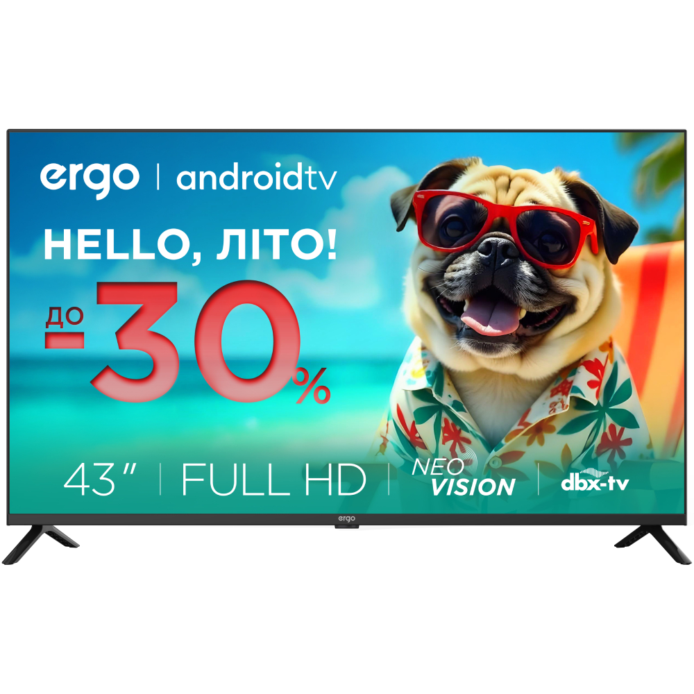 Телевизор ERGO 43GFS6500