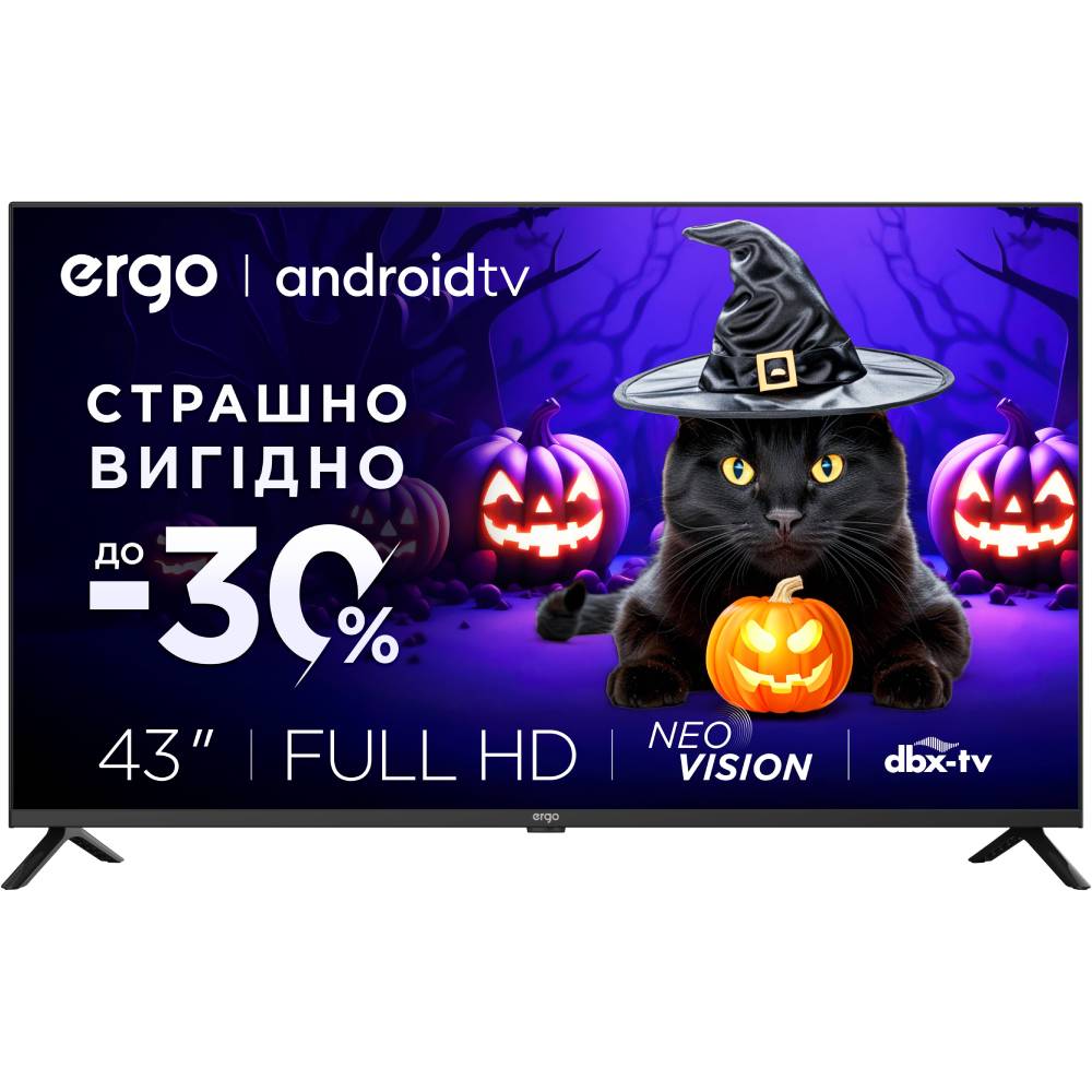 Телевизор ERGO 43GFS6500 Телевизор ERGO 43GFS6500