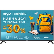 Телевізор ERGO 43GFS6500