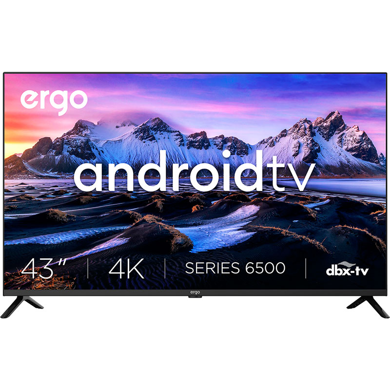 Телевізор ERGO 43GUS6500 Діагональ 43" (109 см)