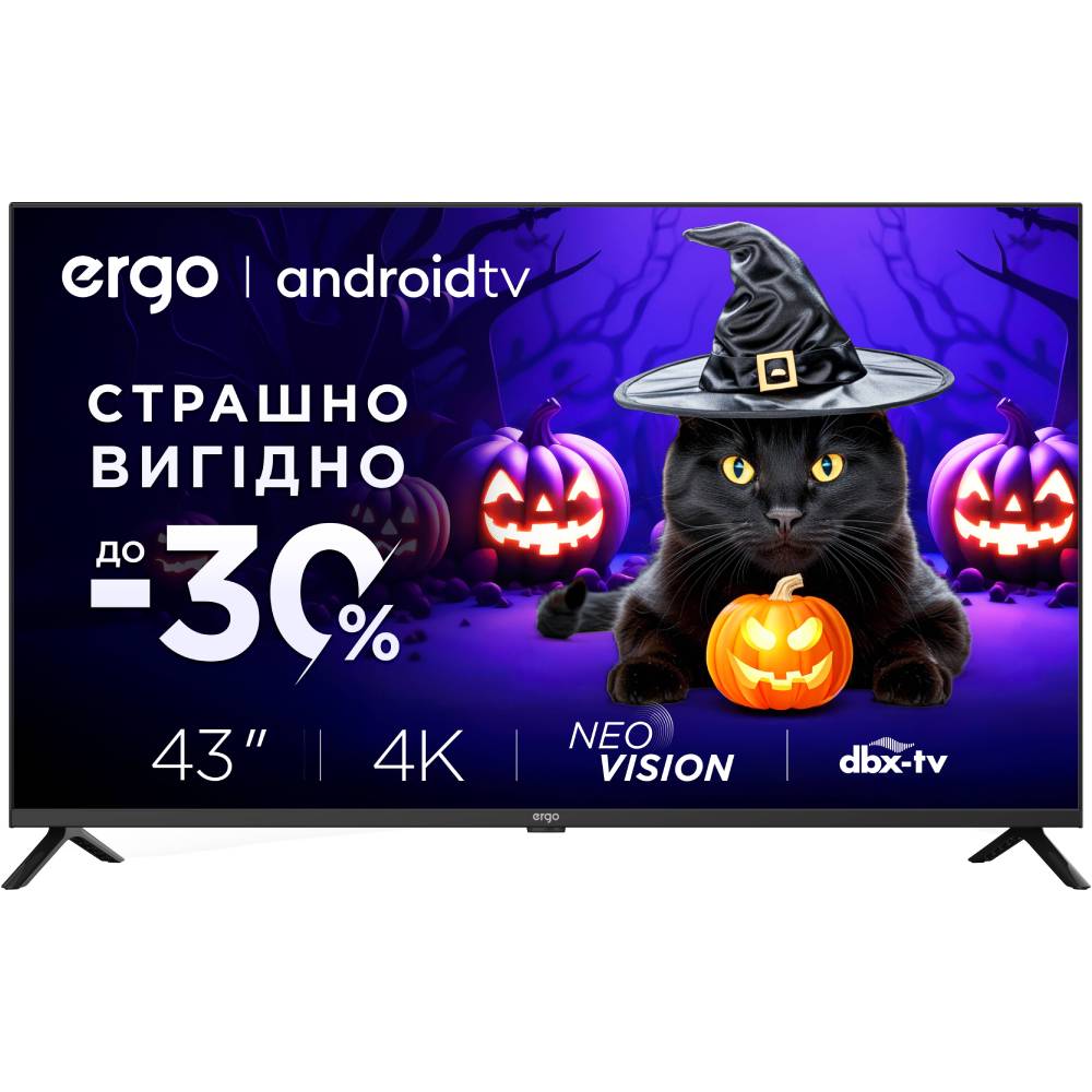 Телевизор ERGO 43GUS6500 Телевизор ERGO 43GUS6500
