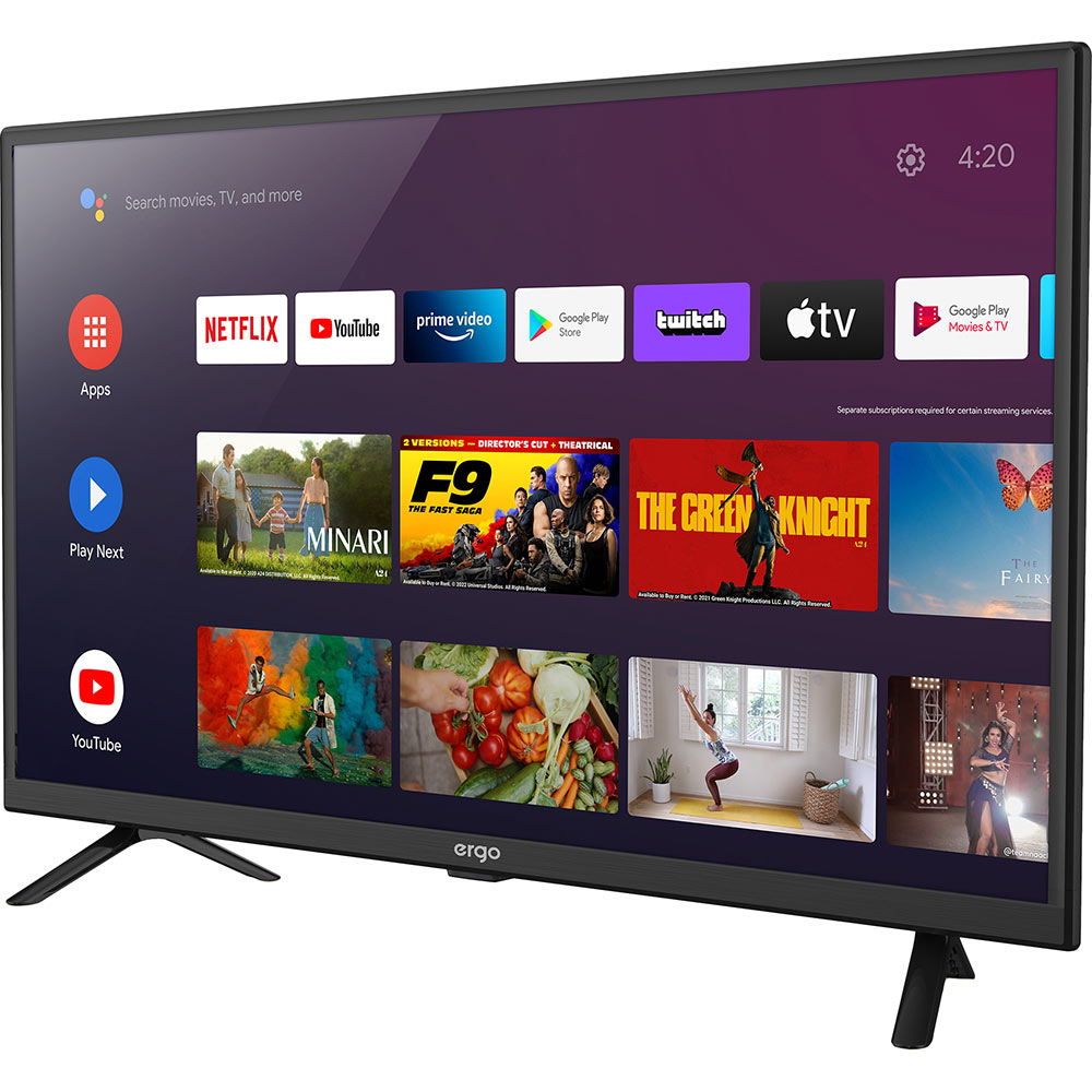 Телевізор ERGO 32GHS5500 Smart TV зі Smart TV