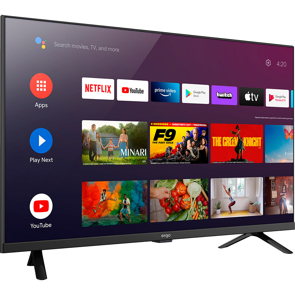 Телевізор ERGO 32GFS6500 Smart TV зі Smart TV