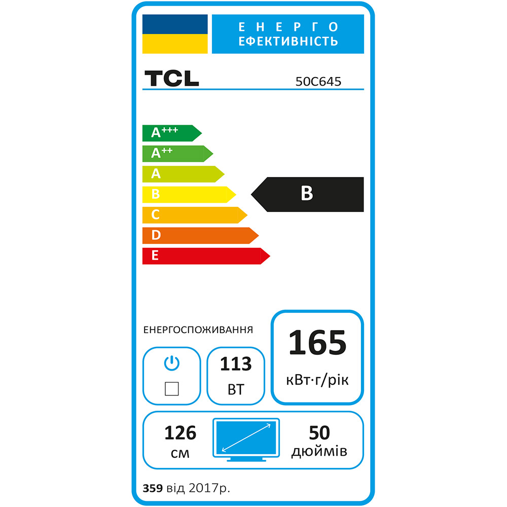 Фото 24 Телевизор TCL 50C645