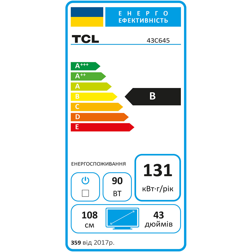 Фото 24 Телевизор TCL 43C645