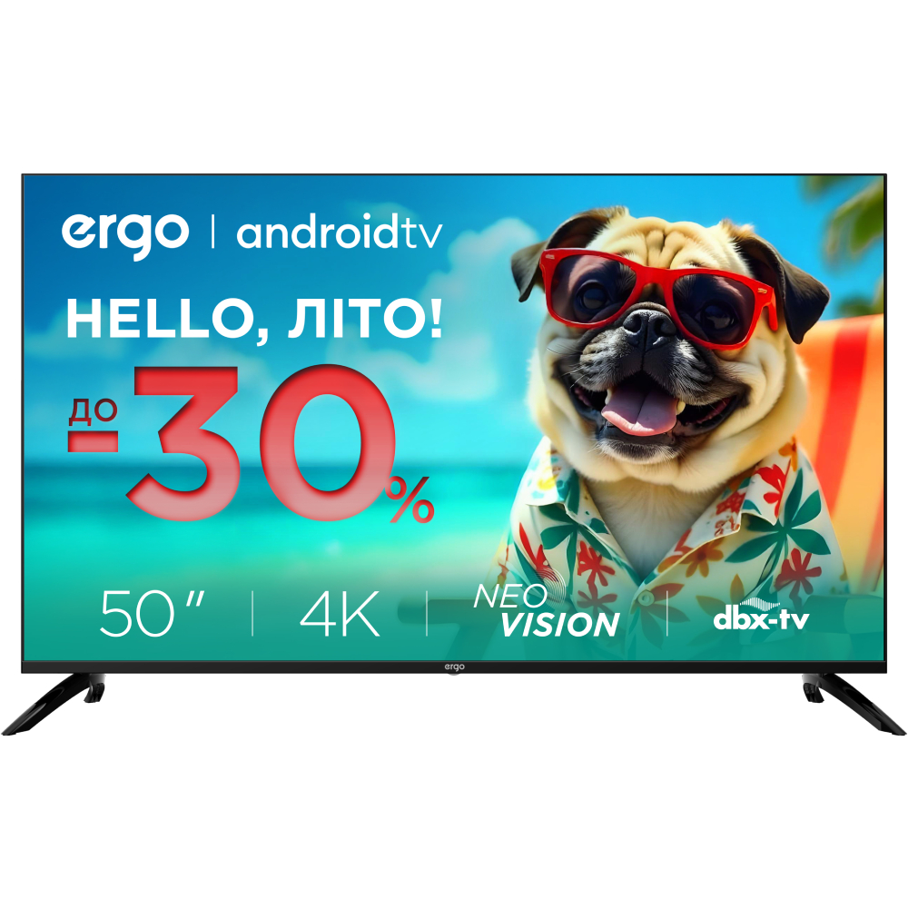 Телевізор ERGO 50GUS6500 Телевізор ERGO 50GUS6500