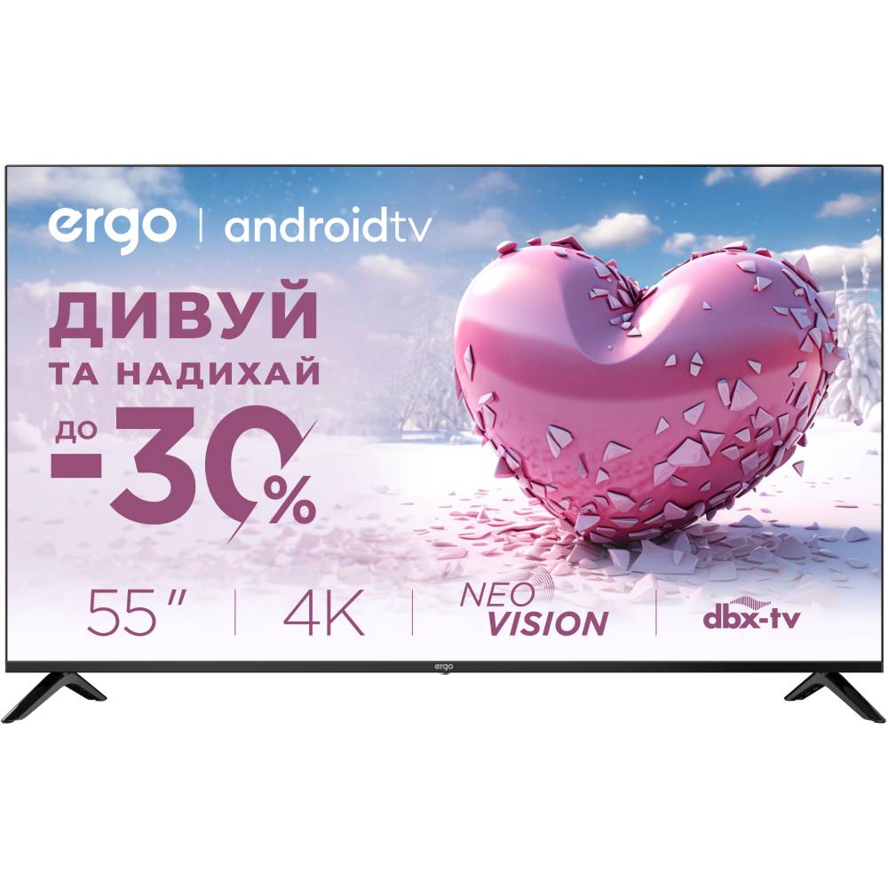 Телевізор ERGO 55GUS6500