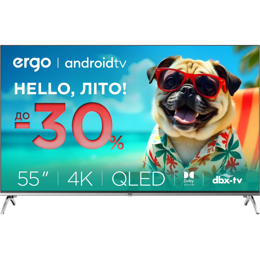 Телевизор ERGO 55GUS8555