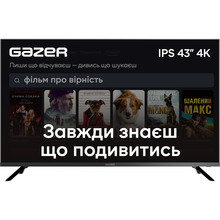 Телевизор GAZER TV43-UN1