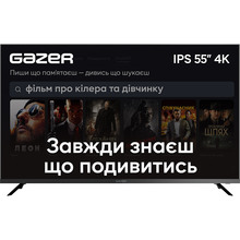 Телевизор GAZER TV55-UN1