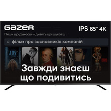 Телевізор GAZER TV65-UN1