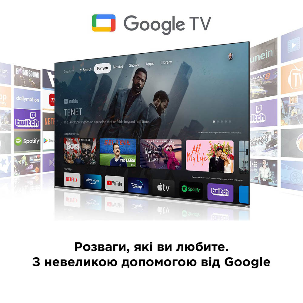 Изображение Телевизор TCL 43P639