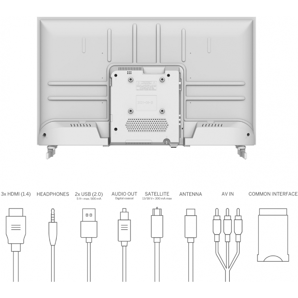 Фото 4 Телевизор THOMSON 32HD2S13W