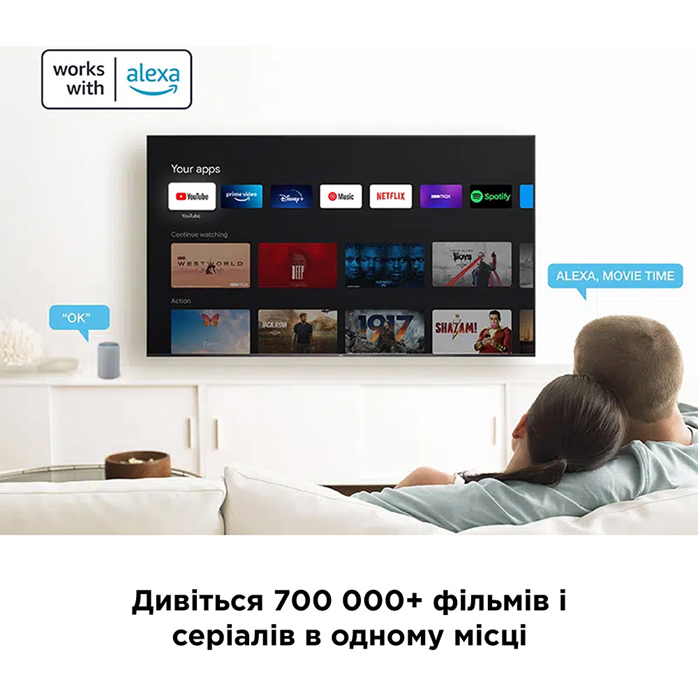 Телевизор TCL 50P639 - в интернет-магазине Фокстрот: цены, отзывы,  характеристики | купить в Киеве, Харькове, Днепропетровске, Одессе - Украина