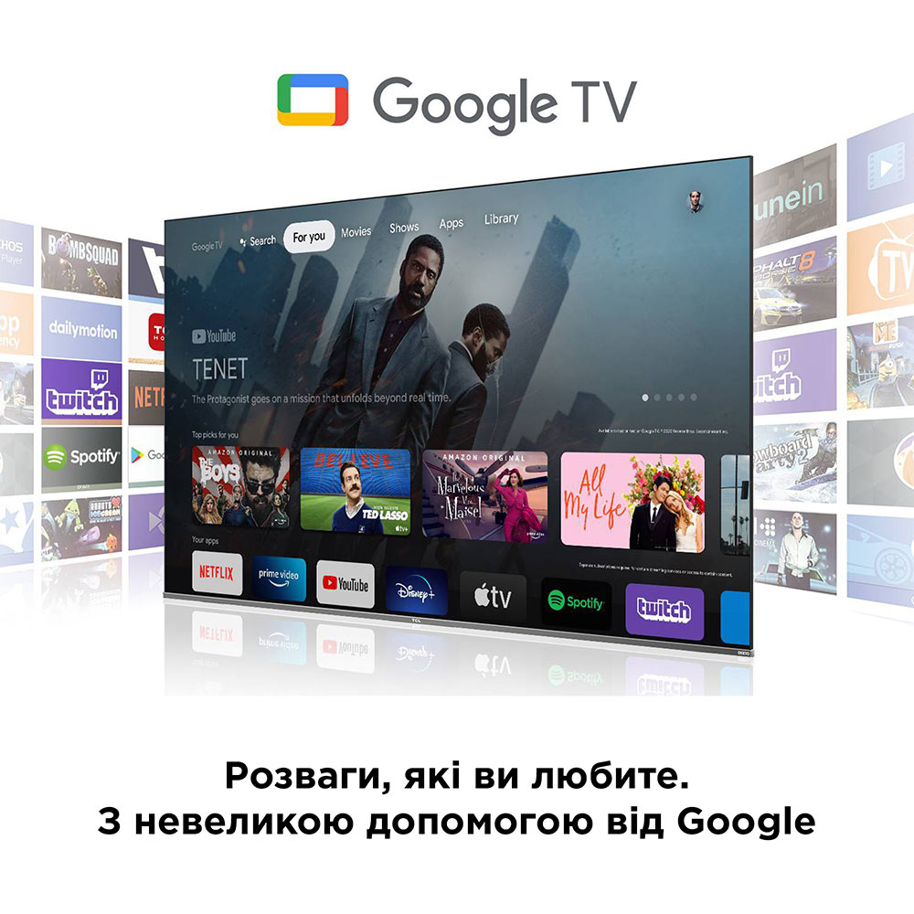 Изображение Телевизор TCL 65P639