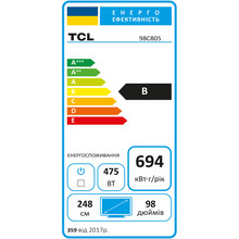 Телевизор TCL 98C805