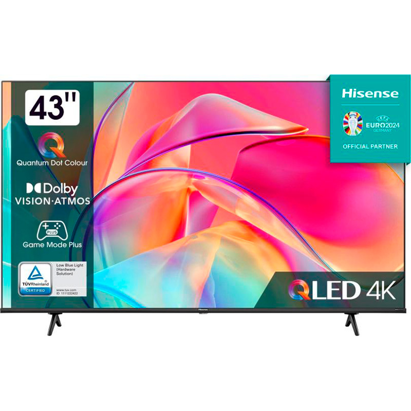 Телевізор HISENSE 43E7KQ Smart TV зі Smart TV