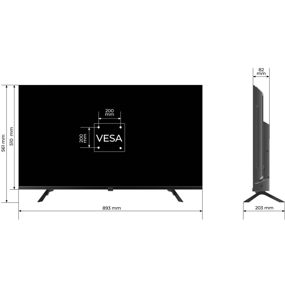 Замовити Телевізор KIVI 40F730QB