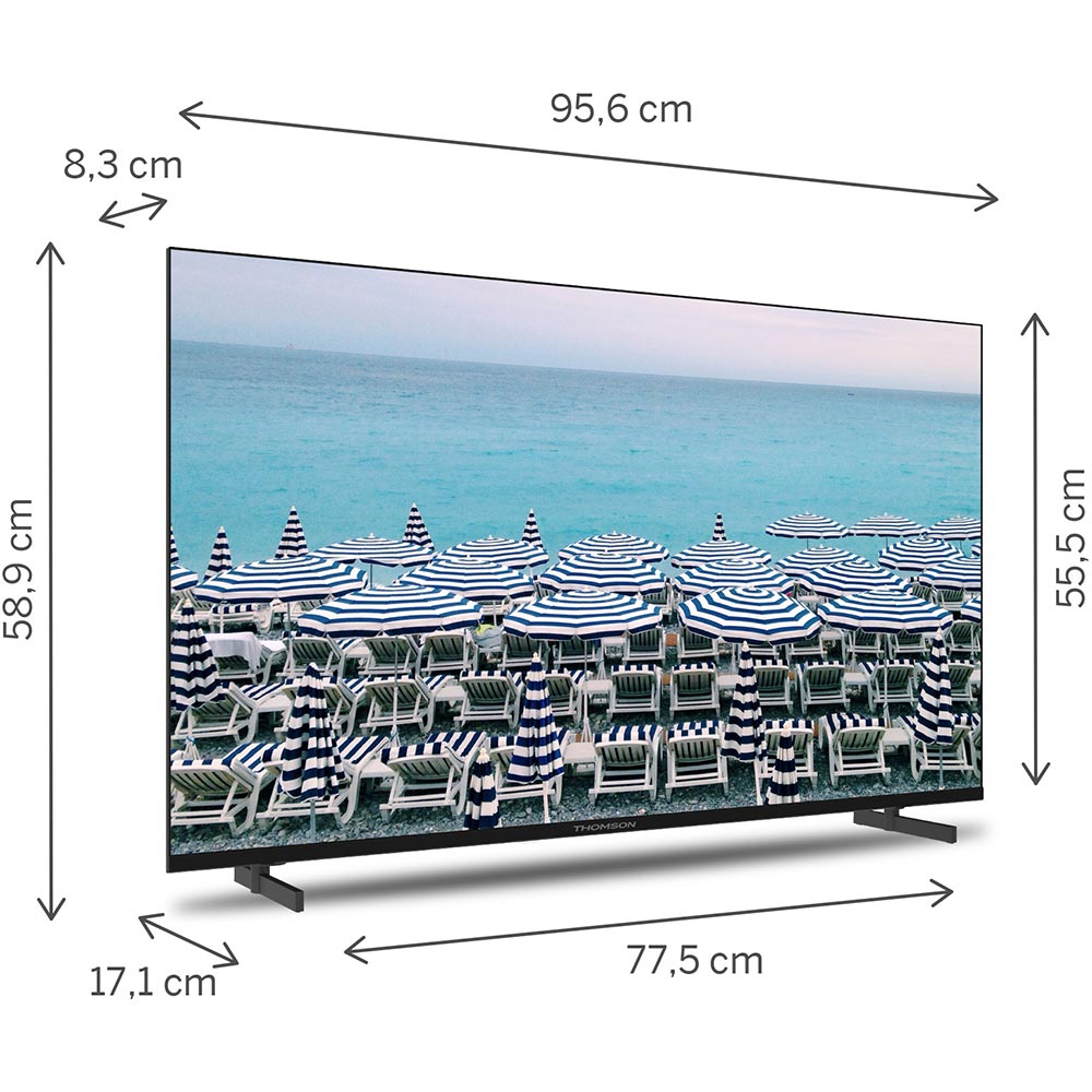 Зовнішній вигляд Телевізор THOMSON 43FD2S13