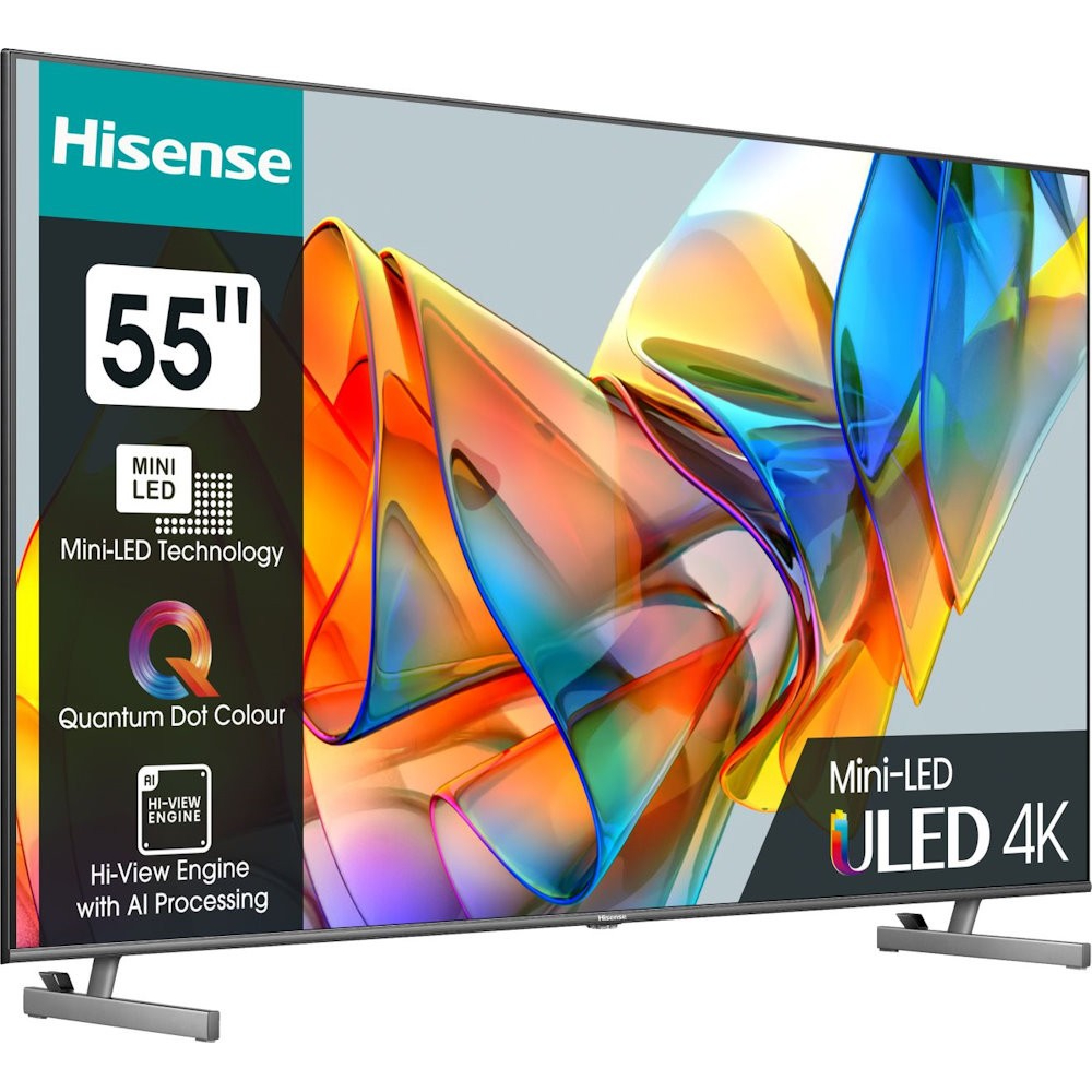 Телевізор HISENSE 55U6KQ (20012093) Роздільна здатність 3840 x 2160 (4K UHD)