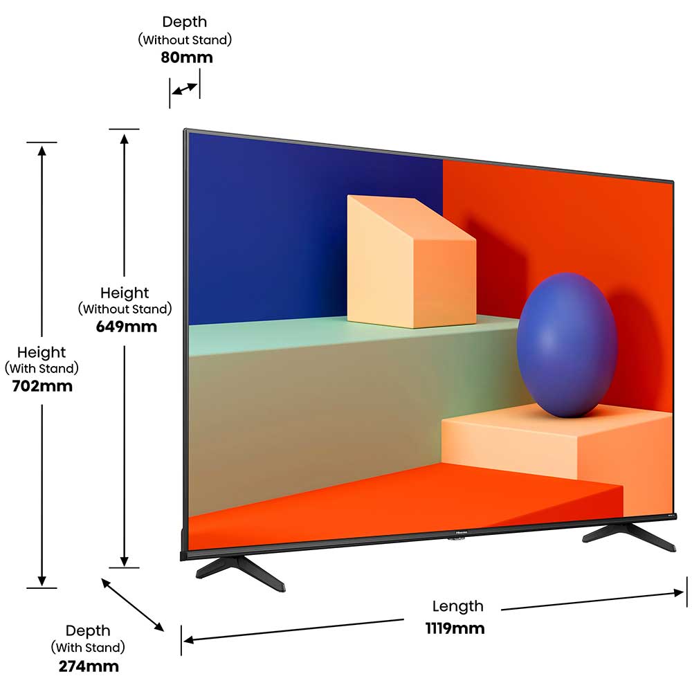 В Украине Телевизор HISENSE 50A6K (20012216)