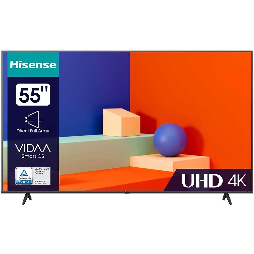 Телевизор HISENSE 55A6K Разрешение 3840 x 2160 (4K UHD)