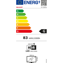 Телевізор SHARP C55FP1EL2AB