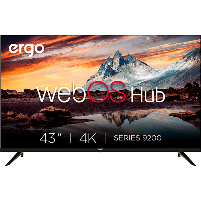 Телевізор ERGO 43WUS9200 Діагональ 43" (109 см)